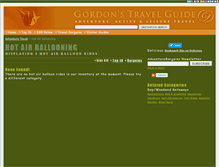 Tablet Screenshot of hot-air-ballooning.gordonsguide.com