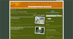 Desktop Screenshot of castle-vacations.gordonsguide.com