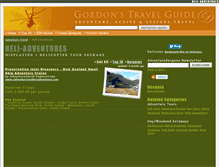 Tablet Screenshot of heli-adventures.gordonsguide.com