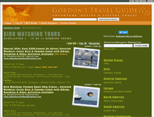 Tablet Screenshot of birdwatching.gordonsguide.com
