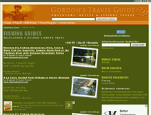 Tablet Screenshot of fishing-guides.gordonsguide.com