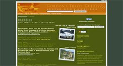 Desktop Screenshot of canoeing.gordonsguide.com