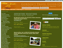 Tablet Screenshot of gordonsguide.com